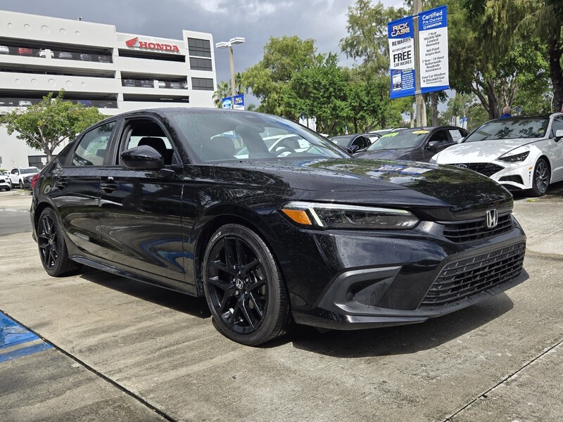 Used 2024 Honda Civic SPORT in DAVIE, FLORIDA