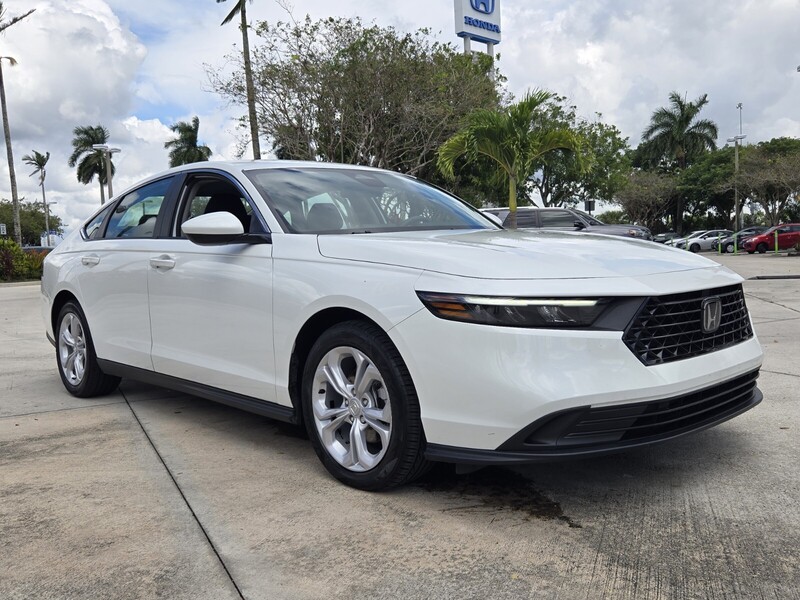 Used 2025 Honda Accord Sedan LX in DAVIE, FLORIDA