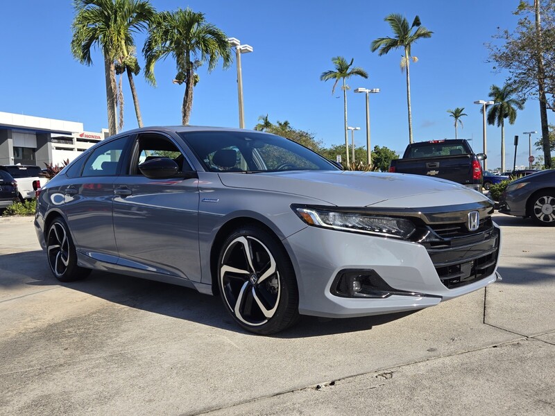 Used 2022 Honda Accord Hybrid SPORT in DAVIE, FLORIDA