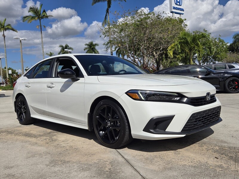 Used 2024 Honda Civic SPORT in DAVIE, FLORIDA