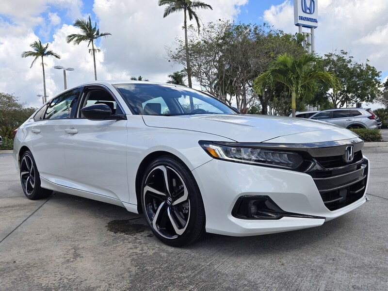 Used 2022 Honda Accord Sedan SPORT SE in DAVIE, FLORIDA
