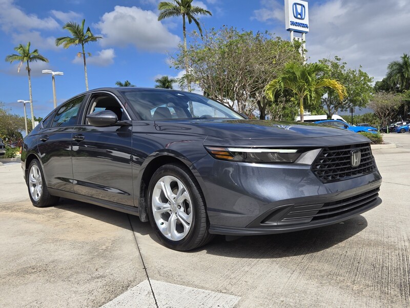 Used 2024 Honda Accord Sedan LX in DAVIE, FLORIDA