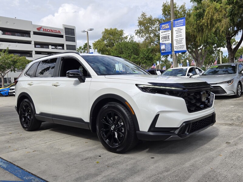 Used 2025 Honda CR-V Hybrid SPORT in DAVIE, FLORIDA