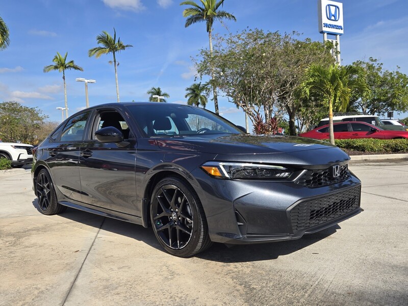 Used 2025 Honda Civic SPORT in DAVIE, FLORIDA