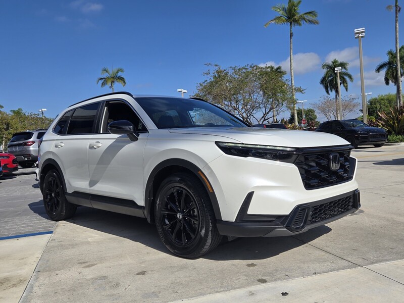 Used 2025 Honda CR-V Hybrid SPORT in DAVIE, FLORIDA