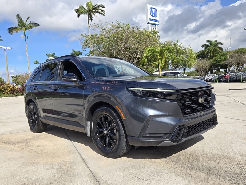 Used 2025 Honda CR-V Hybrid SPORT-L in DAVIE, FLORIDA