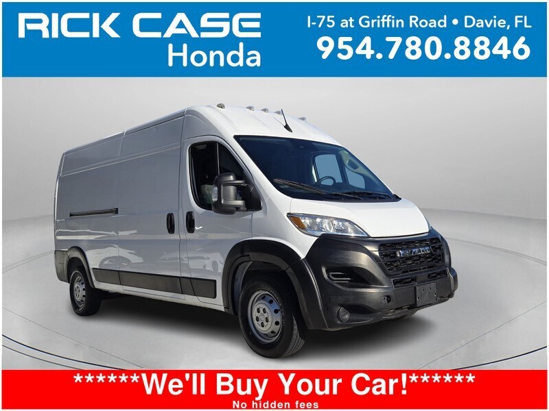 Used 2023 RAM PROMASTER CARGO VAN  in DAVIE, FLORIDA