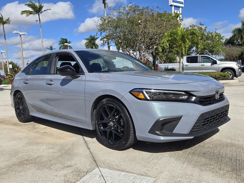 Used 2024 Honda Civic SPORT in DAVIE, FLORIDA
