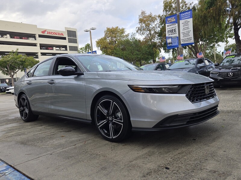 Used 2024 Honda Accord Hybrid SPORT in DAVIE, FLORIDA