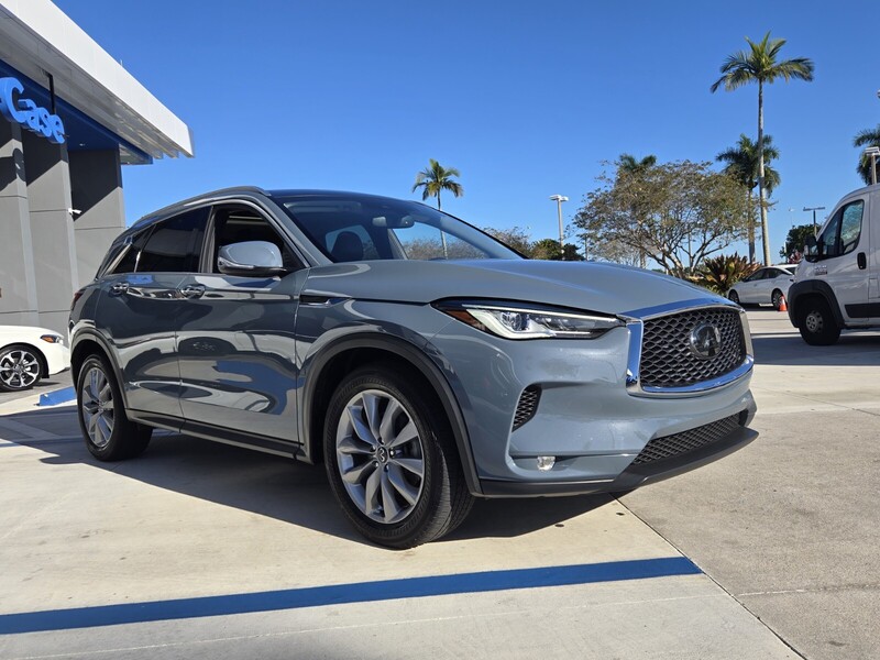 Used 2022 INFINITI QX50 LUXE in DAVIE, FLORIDA