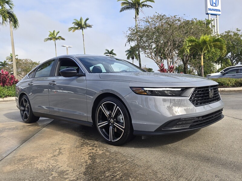 Used 2025 Honda Accord Hybrid SPORT in DAVIE, FLORIDA