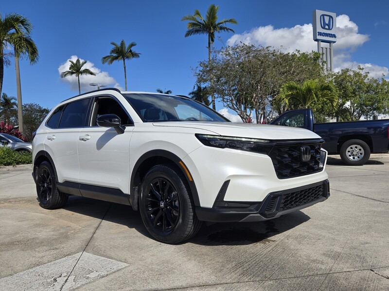 Used 2025 Honda CR-V Hybrid SPORT-L in DAVIE, FLORIDA
