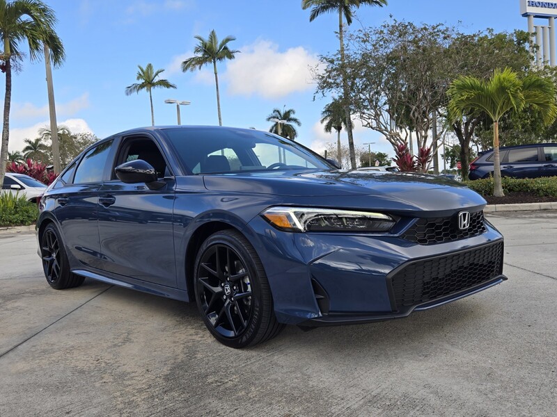 Used 2025 Honda CIVIC SEDAN HYBRID SPORT in DAVIE, FLORIDA