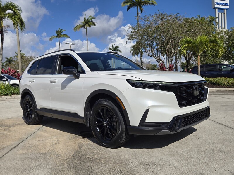 Used 2025 Honda CR-V Hybrid SPORT in DAVIE, FLORIDA