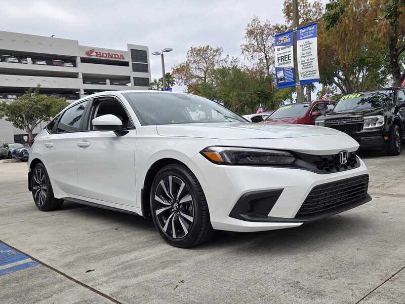 Used 2024 Honda Civic Hatchback EX-L in DAVIE, FLORIDA