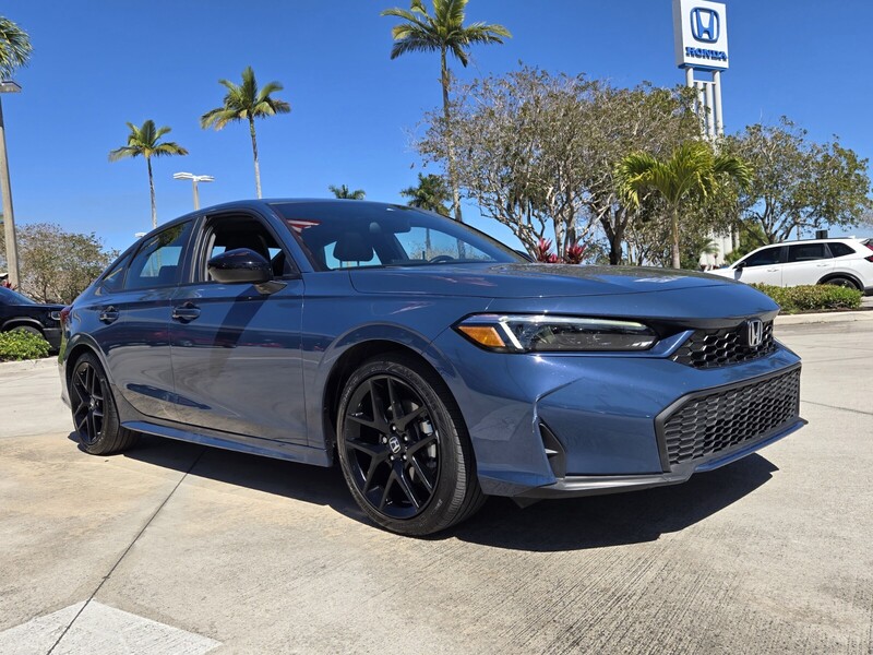 Used 2025 Honda CIVIC SEDAN HYBRID SPORT in DAVIE, FLORIDA