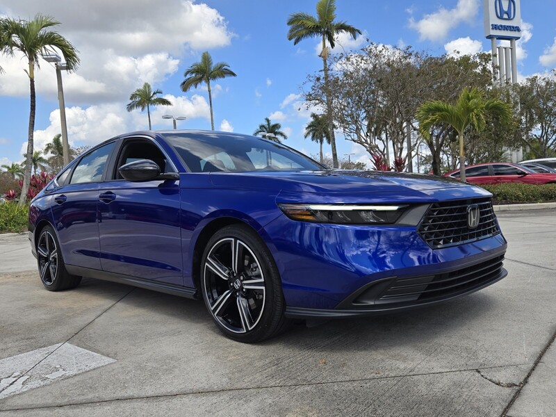 Used 2024 Honda Accord Hybrid SPORT in DAVIE, FLORIDA