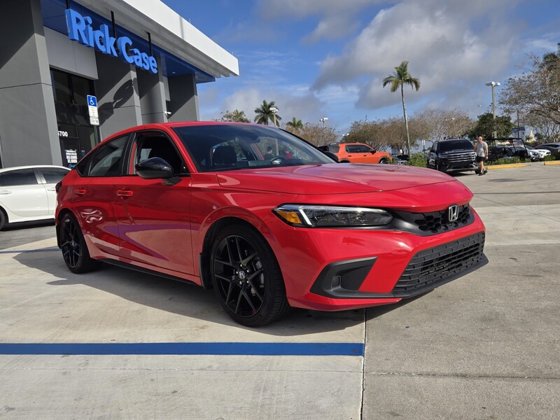 Used 2024 Honda Civic Hatchback SPORT in DAVIE, FLORIDA