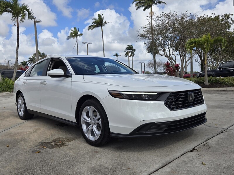 Used 2025 Honda Accord Sedan LX in DAVIE, FLORIDA