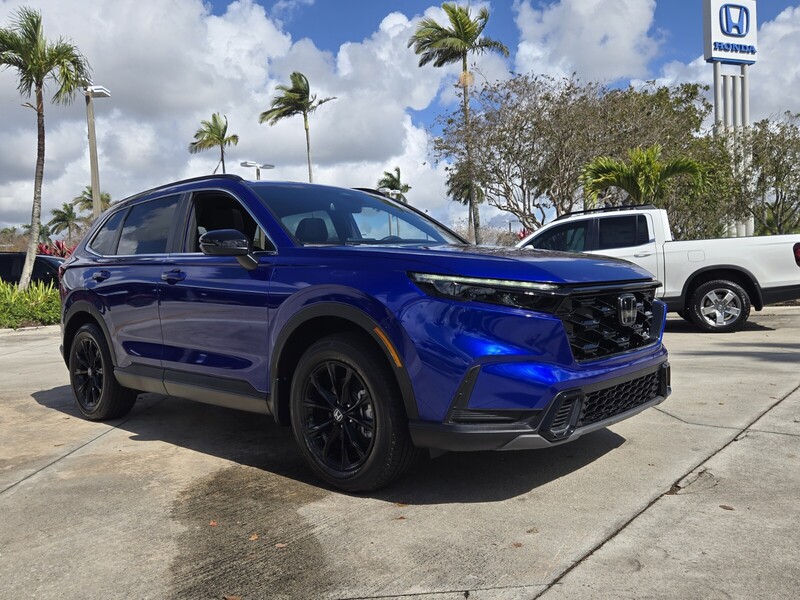 Used 2025 Honda CR-V Hybrid SPORT in DAVIE, FLORIDA