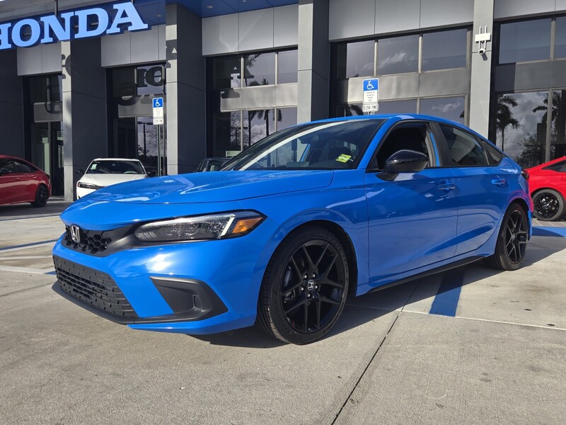 Used 2024 Honda Civic Hatchback SPORT in DAVIE, FLORIDA