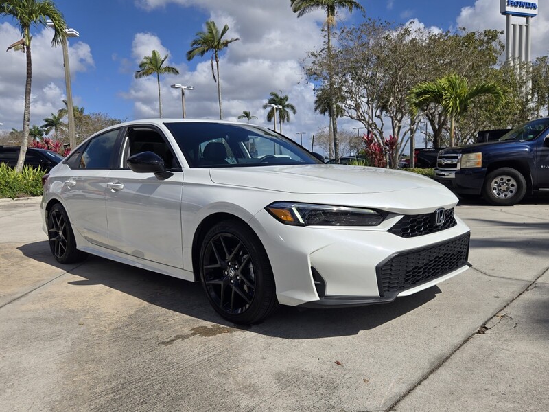 Used 2025 Honda CIVIC SEDAN HYBRID SPORT in DAVIE, FLORIDA