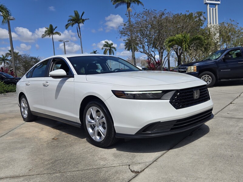 Used 2025 Honda Accord Sedan LX in DAVIE, FLORIDA
