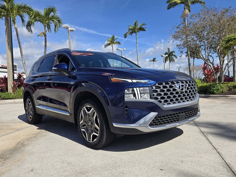 Used 2023 HYUNDAI SANTA FE HYBRID SEL PREMIUM in DAVIE, FLORIDA