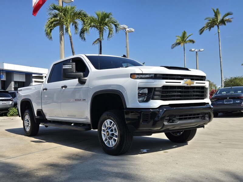 Used 2024 CHEVROLET SILVERADO 2500 CUSTOM in DAVIE, FLORIDA