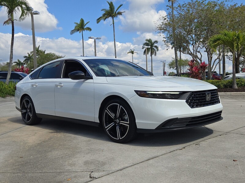 Used 2023 Honda Accord Hybrid SPORT in DAVIE, FLORIDA