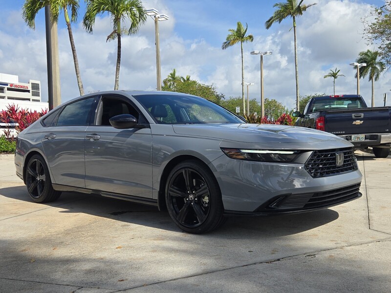 Used 2023 Honda Accord Hybrid SPORT-L in DAVIE, FLORIDA
