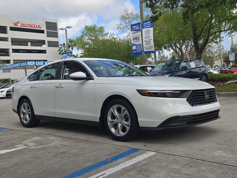 Used 2024 Honda Accord Sedan LX in DAVIE, FLORIDA