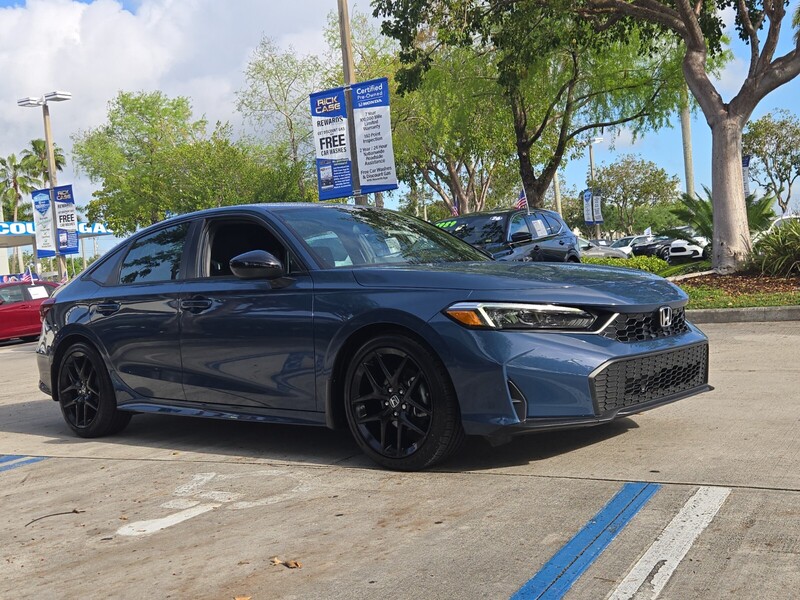 Used 2025 Honda Civic SPORT in DAVIE, FLORIDA