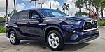Used 2022 TOYOTA HIGHLANDER LE in DAVIE, FLORIDA