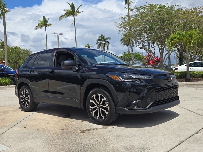 Used 2024 TOYOTA COROLLA CROSS HYBRID S in DAVIE, FLORIDA