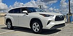 Used 2021 TOYOTA HIGHLANDER HYBRID LE in DAVIE, FLORIDA