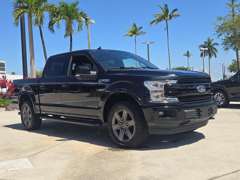 Used 2020 FORD F-150 LARIAT in DAVIE, FLORIDA