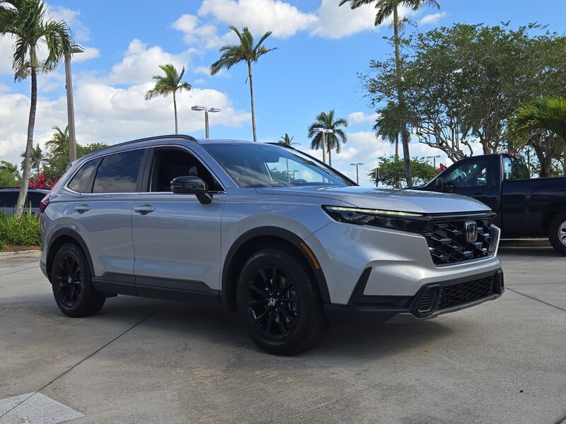 Used 2025 Honda CR-V Hybrid SPORT in DAVIE, FLORIDA