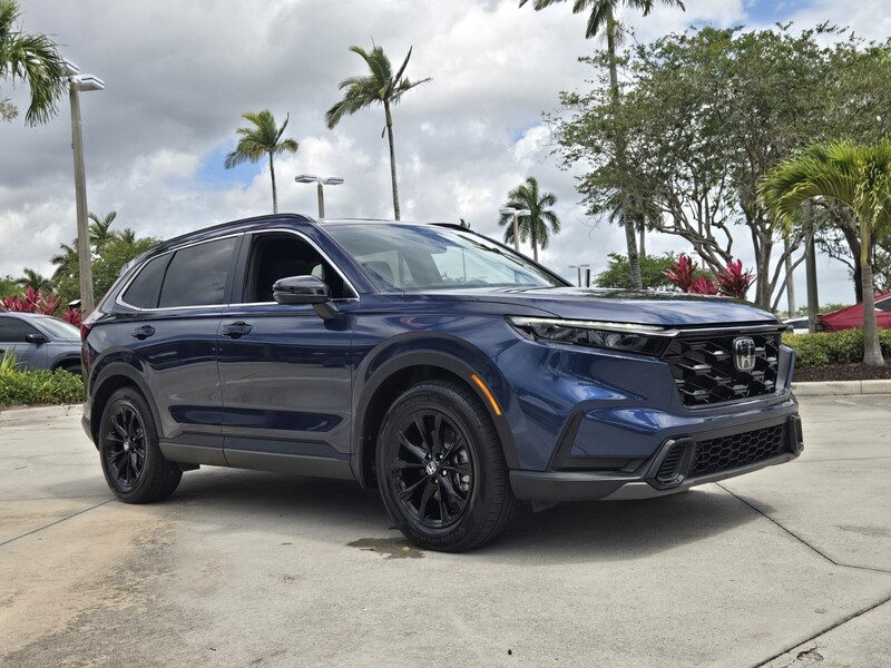 Used 2025 Honda CR-V Hybrid SPORT in DAVIE, FLORIDA