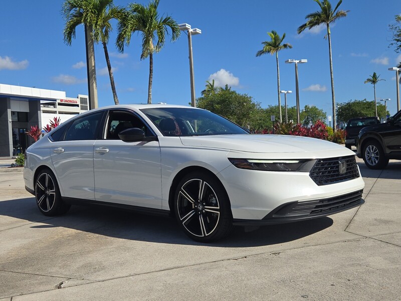 Used 2023 Honda Accord Hybrid SPORT in DAVIE, FLORIDA