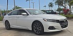 Used 2021 Honda Accord Sedan EX-L in DAVIE, FLORIDA