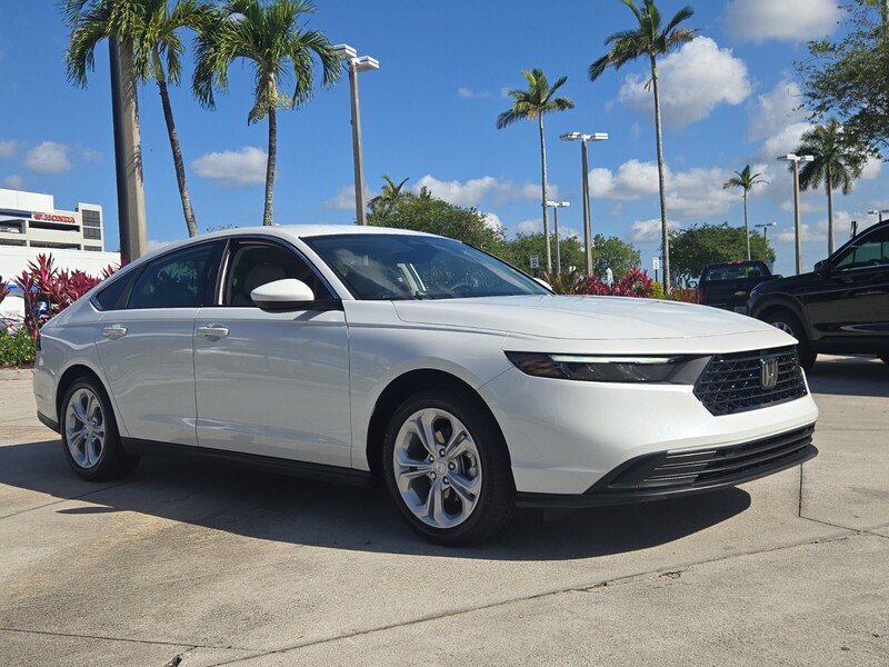 Used 2025 Honda Accord Sedan LX in DAVIE, FLORIDA