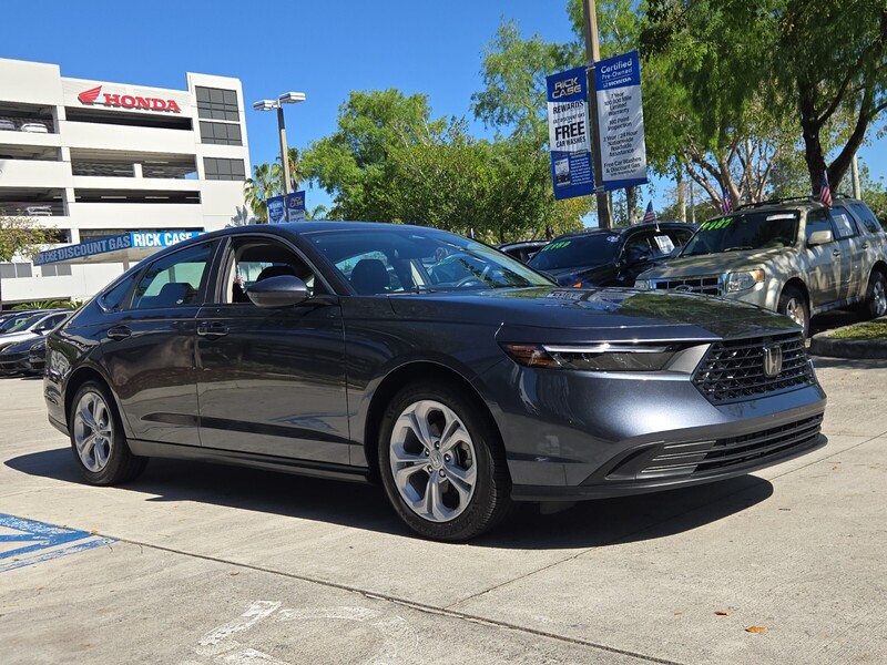 Used 2025 Honda Accord Sedan LX in DAVIE, FLORIDA