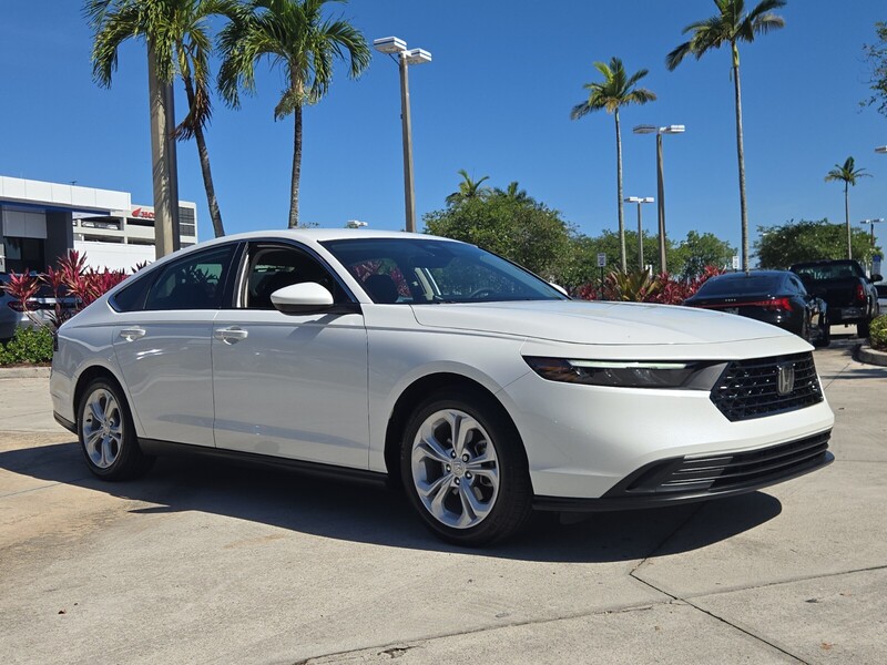 Used 2025 Honda Accord Sedan LX in DAVIE, FLORIDA