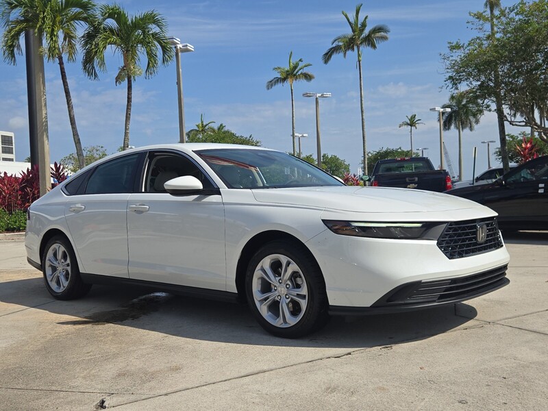 Used 2025 Honda Accord Sedan LX in DAVIE, FLORIDA