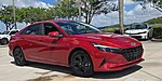 Used 2023 HYUNDAI ELANTRA HYBRID BLUE in DAVIE, FLORIDA
