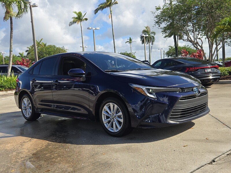 Used 2024 TOYOTA COROLLA HYBRID LE in DAVIE, FLORIDA