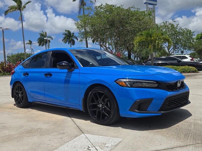 Used 2022 Honda Civic Hatchback SPORT in DAVIE, FLORIDA