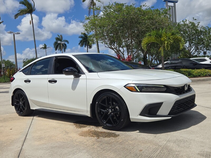 Used 2024 Honda Civic Hatchback SPORT in DAVIE, FLORIDA