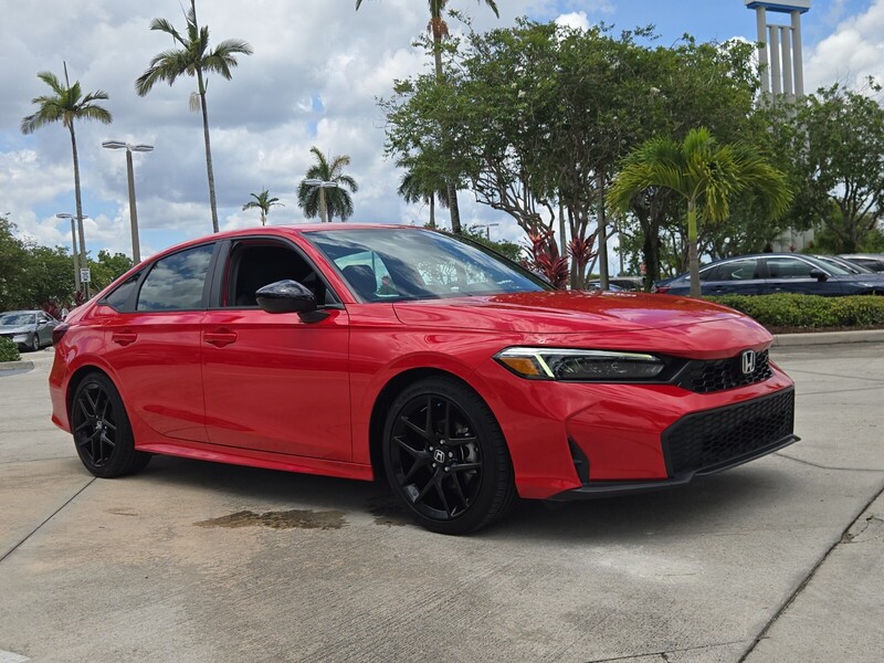 Used 2025 Honda Civic SPORT in DAVIE, FLORIDA